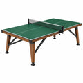 Table de tennis de table 274 x 152.5 x 76 cm verte en panneau composite avec structure métallique style contemporain